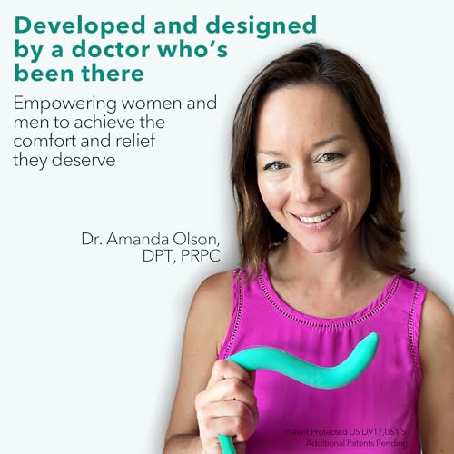 IntimateRose Pelvic Wand with Vibration for Pelvic Muscle Pain Relief - Pelvic Physical Intimate Rose