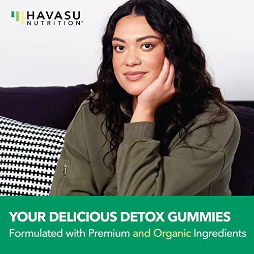 HAVASU NUTRITION Organic Apple Cider Vinegar Gummies with The Mother | Metabolism Stomach Control & Energy Support | Vegan & Non-GMO Natural Apple Flavor | 30 Count HAVASU NUTRITION