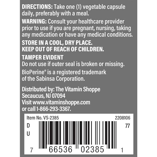 The Vitamin Shoppe DIM for Men with BioPerine - Supports Hormone Balance & Estrogen Metabolism The Vitamin Shoppe
