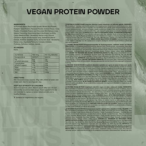Bulk Vegan Protein Powder, White Chocolate Coconut, 500 g Bulk