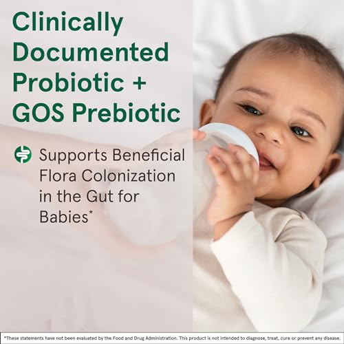 Jarrow Formulas Baby’s Jarro-Dophilus + GOS Supplement - 3 Billion CFU Per Serving - Multi-Strain Jarrow Formulas