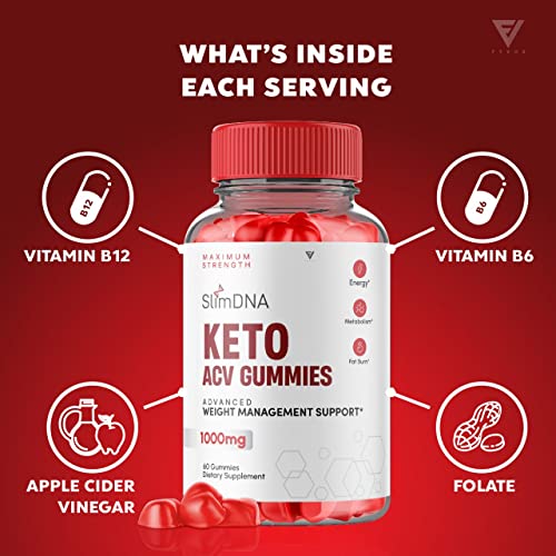 Slim DNA Keto Plus ACV Gummies Slimdna Keto ACV Gummies 500 MG Advanced Fyvus