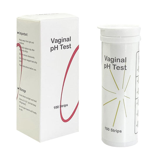 Vaginal pH Test -100 Strips BV Test Kit at Home for Women Feminine pH Test, Value Pack Monitor