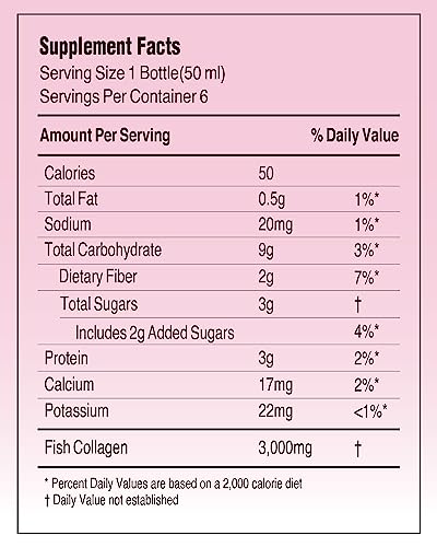 CJwellcare Innerb Glowshot Collagen (10.1fl oz, 6 Servings) - Low-Molecular-Weight Fish