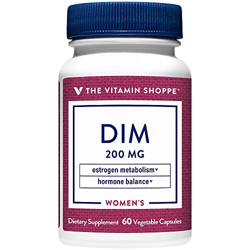 The Vitamin Shoppe DIM with BioPerine - Supports Hormone Balance & Estrogen Metabolism - 200 MG
