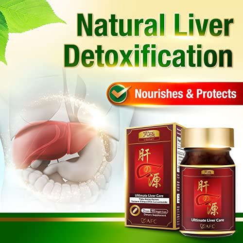 AFC Japan Ultimate Liver Care - Liver Cleanse Detox Formula for Fatty Liver, Amino Acid L AFC