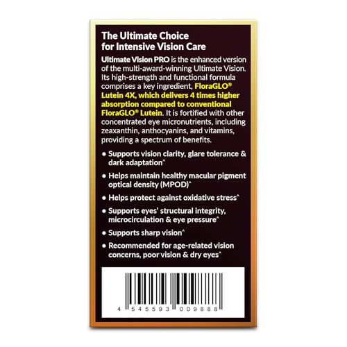 AFC Japan Ultimate Vision PRO - Eye Formula with FloraGLO Lutein 4X AFC