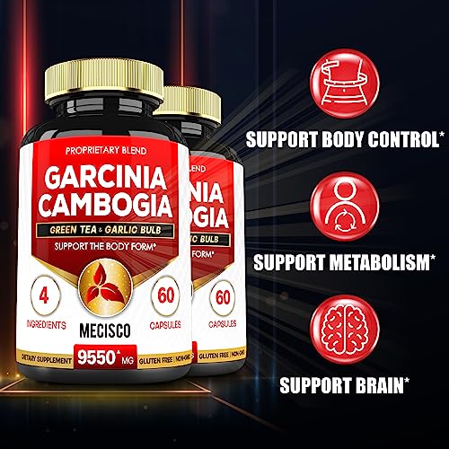 Garcinia Cambogia 9550mg - 4 Month Supply - Supplement for Men and Women - A Natural