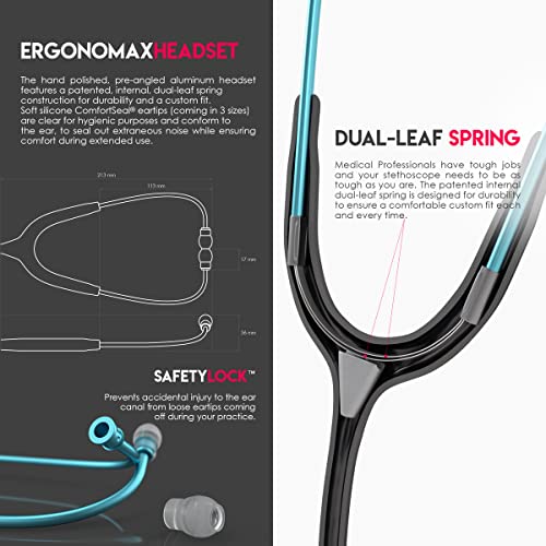 Engravable - MDF Acoustica Lightweight Personalized Custom Stethoscope MDF Instruments