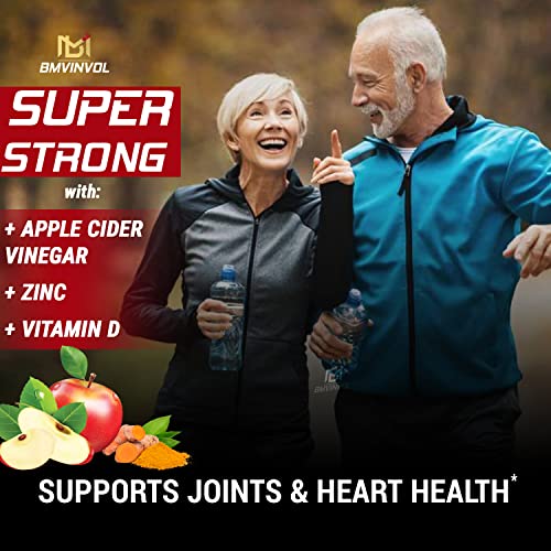 BMVINVOL Turmeric Curcumin Supplement 4040 mg - 95% Curcuminoids with Ginger BMVINVOL