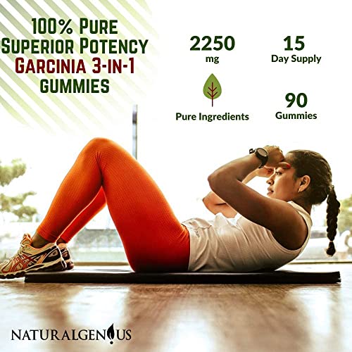 Fat Burning Gummies Pure Extract Garcinia Cambogia, Green Coffee, Raspberry Ketones