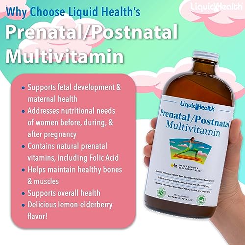 LIQUIDHEALTH Prenatal/Postnatal Multiple Liquid Women's Multivitamin LIQUIDHEALTH
