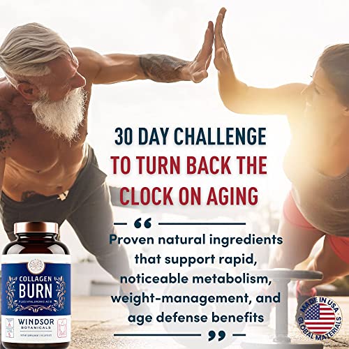 Thermogenic Multi Collagen Burn Capsules - Hydrolyzed Multi Collagen Complex Types
