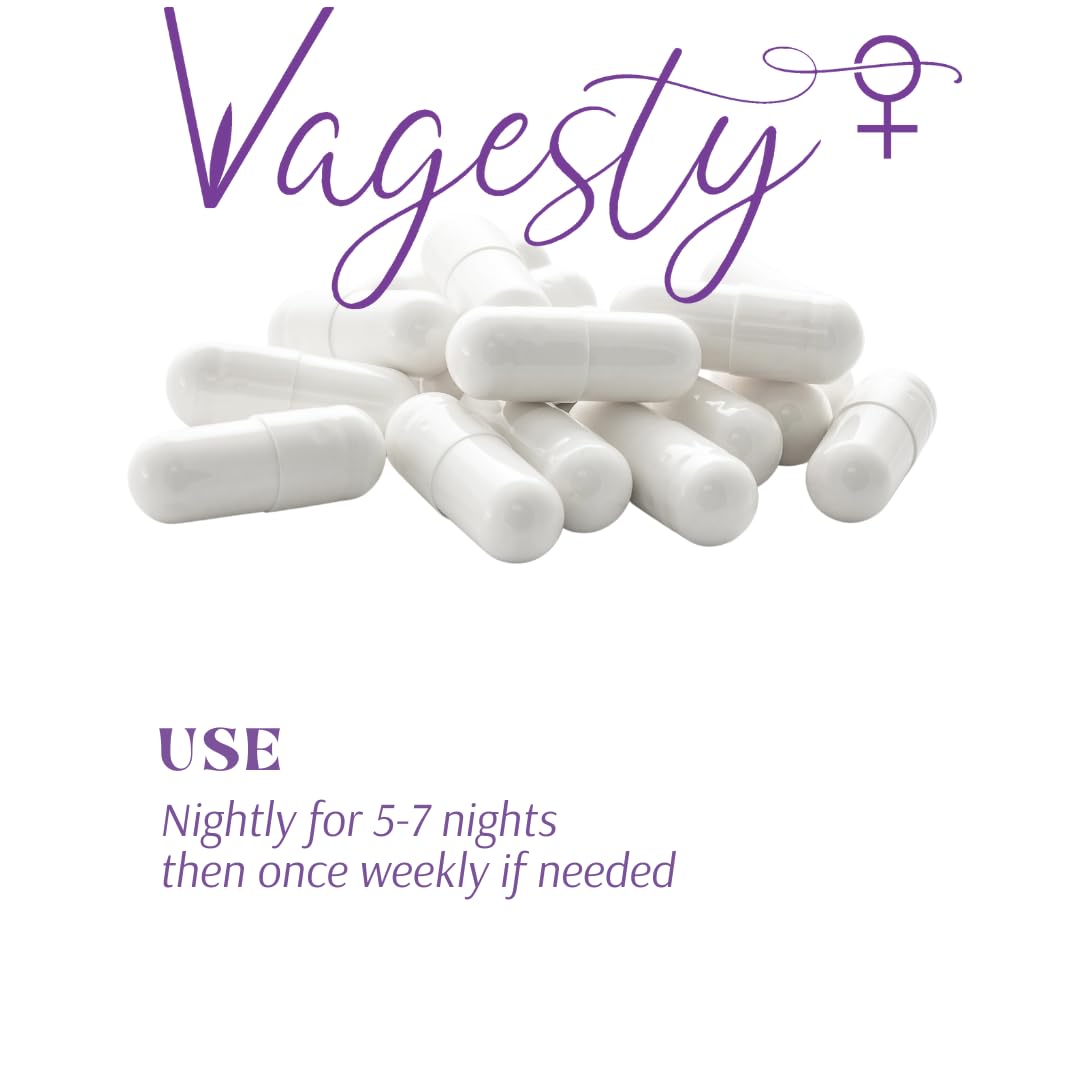 Vagesty Jewelz boric Acid Vaginal Suppositories, 100% Pure boric Acid, rebalance Vaginal pH