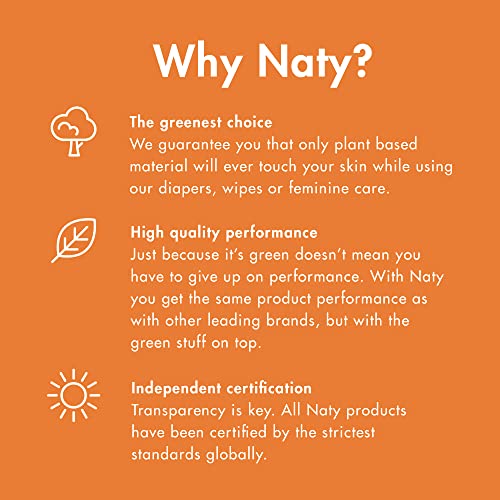 Eco by Naty Panty Liners for Women – Liners for Daily use, Eco-Friendly Women’s Thin Discreet Panty