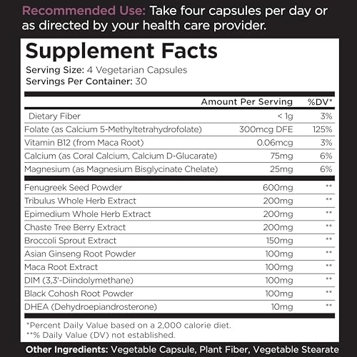 Livingood Daily Women's Hormone Support - Better Mood, Hormonal Balance