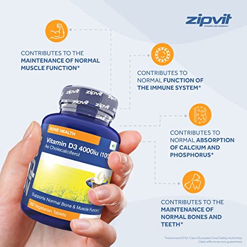 Vitamin D 4000iu 360 Micro Tablets. Vegetarian Society Approved. 12 Months Supply