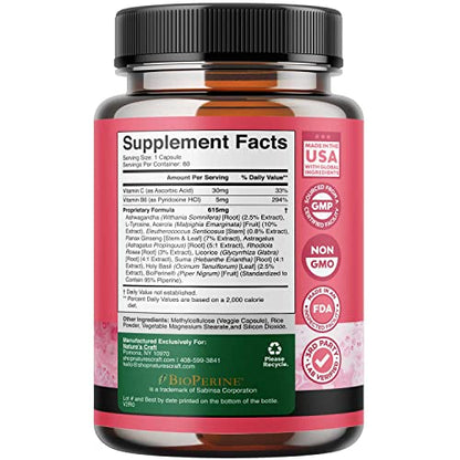 Herbal Hormone Balance for Women Bundle - Feminine Health Complex for PMS Relief and Thyroid Support