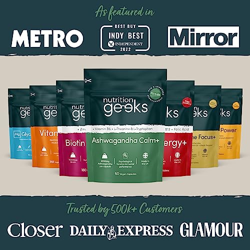 Ashwagandha KSM 66 Complex - 3000mg Enhanced with Amino Acids & Vitamin B6 