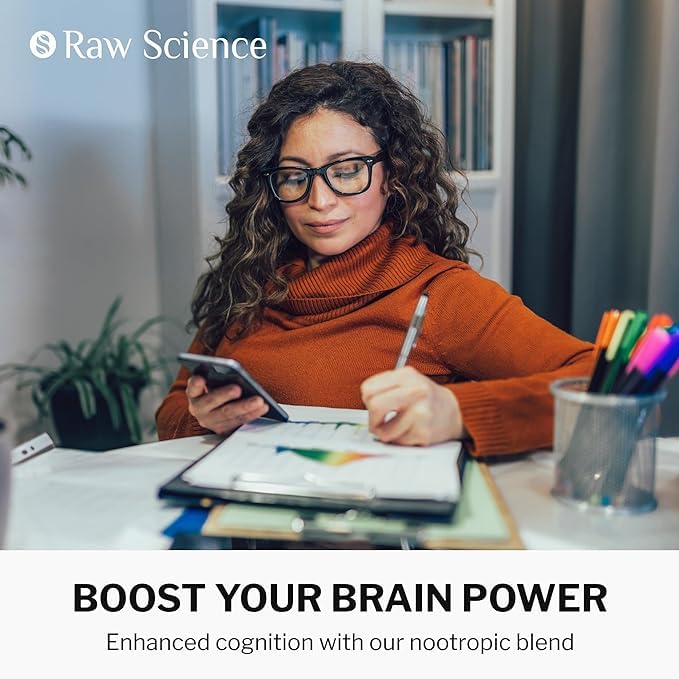 Mushroom Supplement - Shiitake Mushrooms & Lions Mane Supplement Capsules S RAW SCIENCE