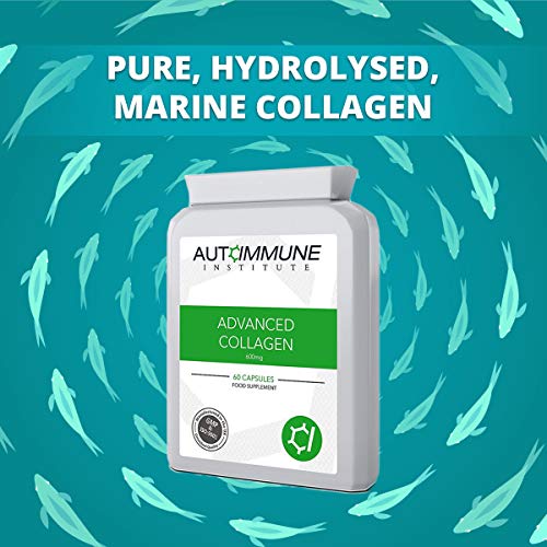 Advanced Collagen V2.Type I, II, III, V and X Hydrolysed Collagen Supplement with Vitamin C Autoimmune Institute