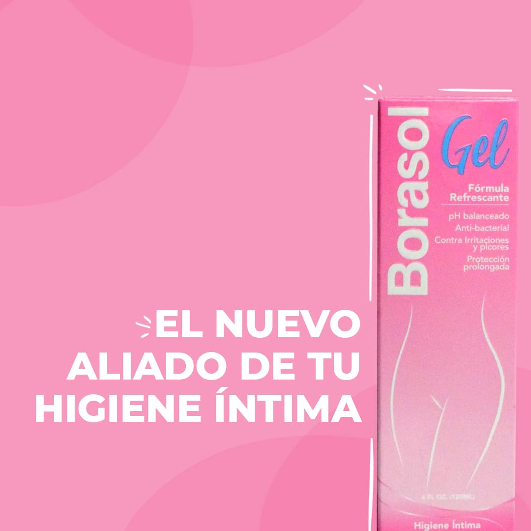 Borasol Refreshing Formula Femenine Wash Gel 4FL OZ. (120ML) Msupps.com