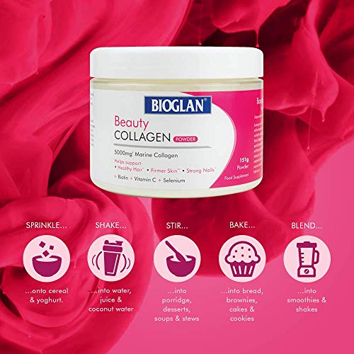 BIOGLAN Beauty Collagen Powder, 151 grams Bioglan