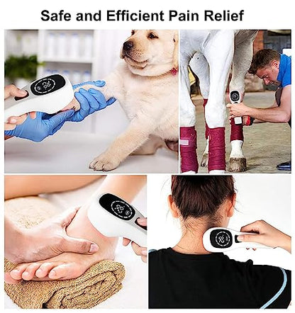 iKeener Handheld Light Therapy for Pain Relief,Portable Low-Level Light Therapy for Dogs and Humans