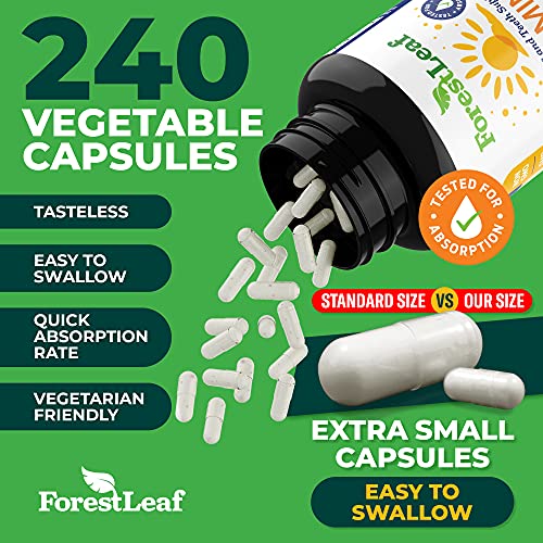 ForestLeaf - Vitamin D3 IU Weekly Supplement (50,000 IU - 240 Count)