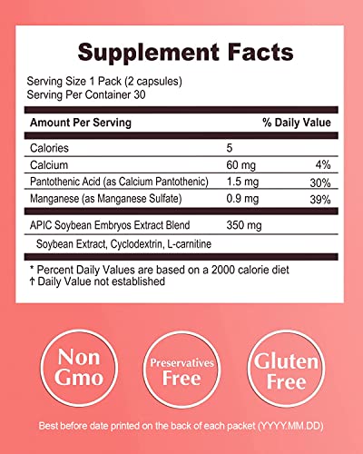 VITALBEAUTIE SLIMEREX L-Carnitine Supplement for Men & Women | Energy Support