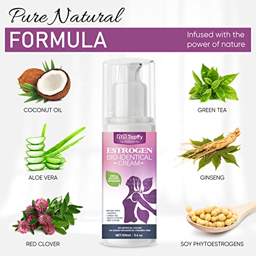 Senhorita Estrogen Cream, Natural Estrogen Cream for Women, Menopause Relief Cream Senhorita