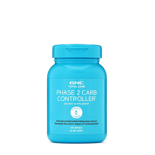 GNC Total Lean Phase 2 Carb Controller | Decreases Calorie Impact from Carbohydrates 