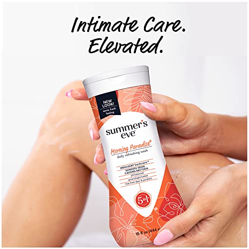 Summer's Eve Morning Paradise Daily Refreshing All Over Feminine Body Wash, Feminine Wash pH Summer's Eve
