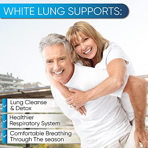 White Lung by NutraPro - Lung Cleanse And Detox.Support Lung Health