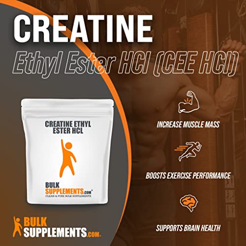 BULKSUPPLEMENTS.COM Creatine Ethyl Ester HCl Powder - Creatine Pre Workout Powder BULKSUPPLEMENTS.COM