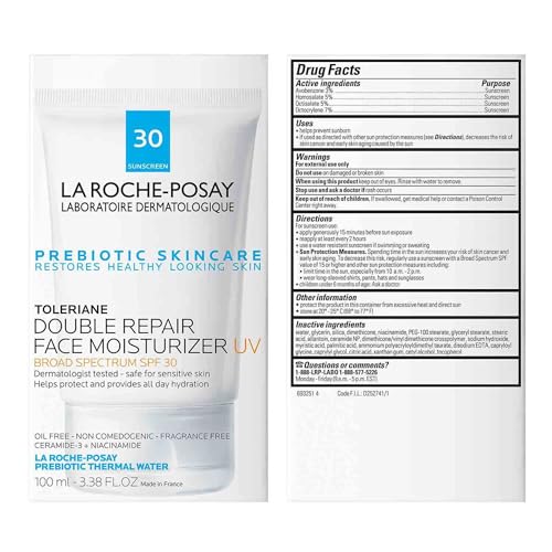 La Roche-Posay Toleriane Double Repair UV SPF Moisturizer for Face