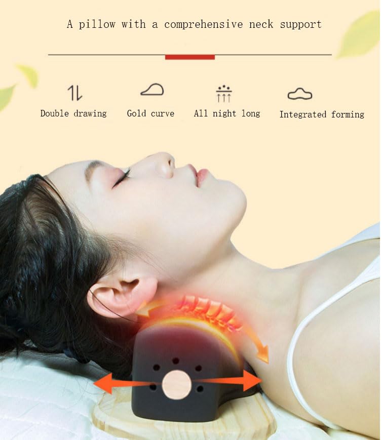 LANYANZI Purple moxibustion Pillow Cervical Vertebra Pillow moxibustion Waist moxibustion Box