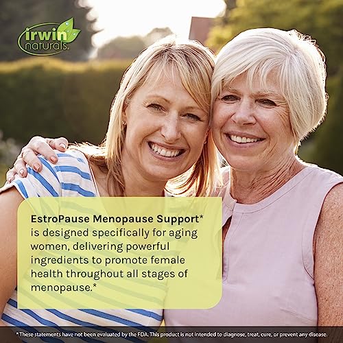 Irwin Naturals EstroPause Menopause & Women's Health Support Supplement 80 Liquid Softgels Irwin Naturals