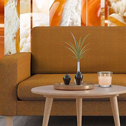 Glade Candle Jar, Air Freshener, Vanilla Caramel Twist, 3.4 oz, 2 Count Glade