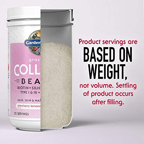 Garden of Life Grass Fed Collagen Beauty - Strawberry Lemonade, 20 Servings - Collagen