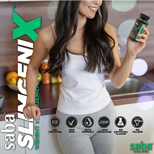 Saba SlimGenix -Energy, Weight Management, Appetite Control, Focus, Fat Burner Saba