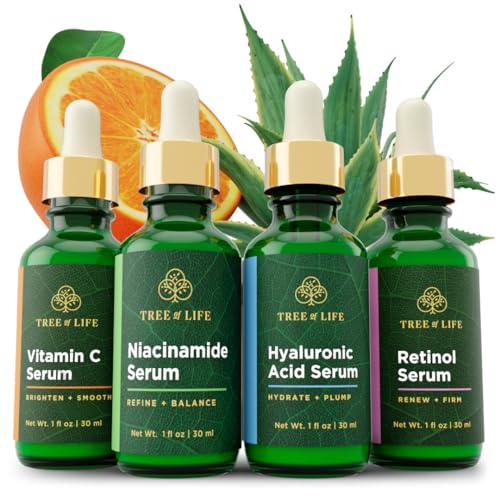 Tree of Life Advanced Regimen - 4ct x 1 Fl Oz - Niacinamide Serum (Refine)