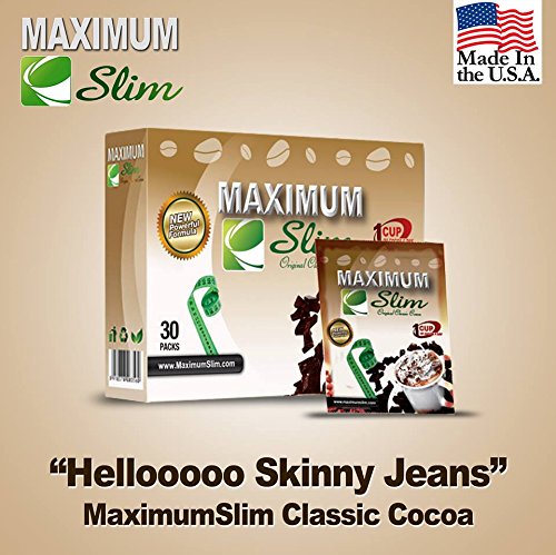 Premium ORGANIC Instant Cocoa. MOST EFFECTIVE FORMULA for Weight Loss, Fat Burn Maximum Slim