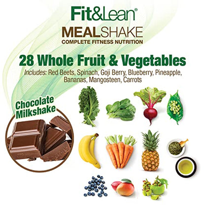 Fit & Lean Meal Shake, Fat Burning Meal Replacement, Meal Replacement with Protein