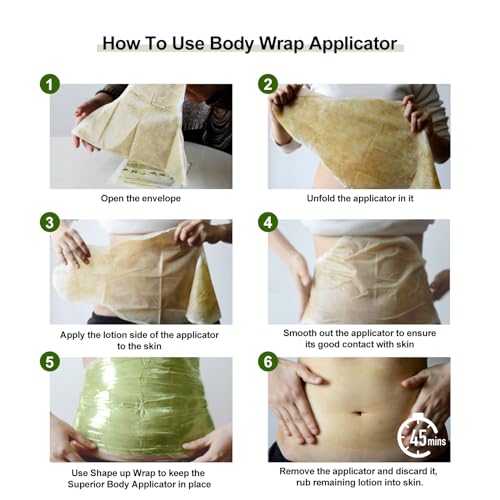 Neutriherbs Body Applicator with Wrap, Effective Nature Formula to Shape, Tone, Firm Body Neutriherbs