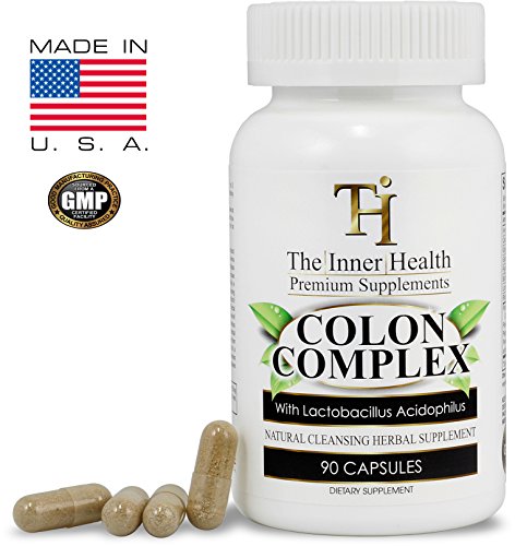 The Inner Health Colon & Gut Cleanse Detox Formula - Supporting Gut Health, Purification