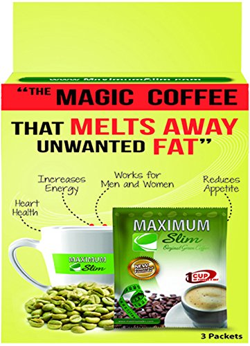 Maximum Slim The Healthy 4-in-1 Organic Green Coffee That Boost Metabolism & Detox Your Body Maximum Slim