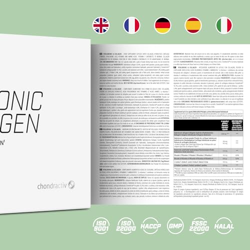 BioTechUSA Hyaluronic&Collagen, Food Supplement Capsules containing Collagen, hyaluronic Acid BioTechUSA