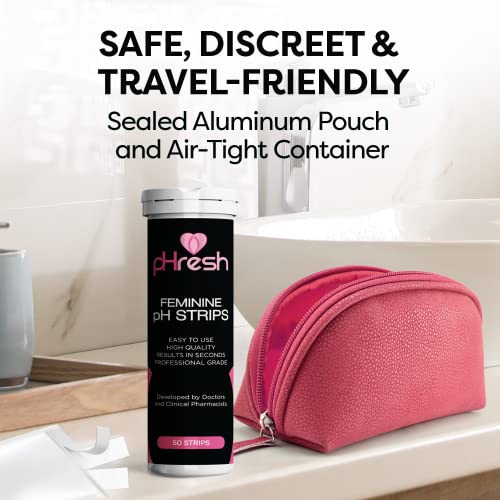 pHresh Feminine Essential Oil Spray & Vaginal pH Test Strips ACE NUTRITION