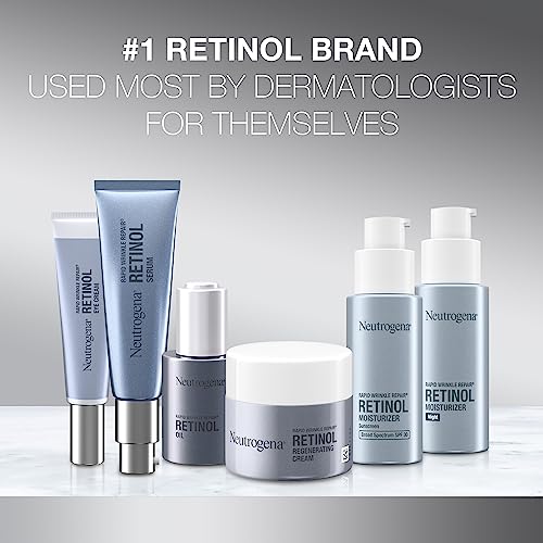 Neutrogena Rapid Wrinkle Repair Retinol Anti-Wrinkle Face Serum with Hyaluronic Neutrogena